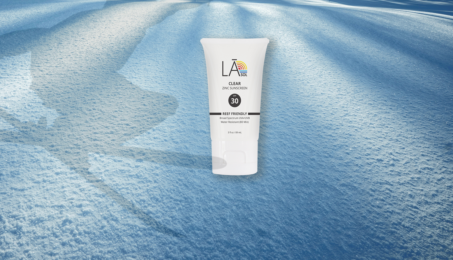 LaSol Clear Reef Friendly Ski Slope Essential Sunscreen 