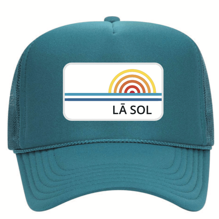 LĀ SOL Collective Trucker Hat - LĀ SOL COLLECTIVE reef - friendly zinc - based clean beauty