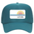 LA Sol SPF 30 Clear Zinc Mineral Sunscreen Teal Trucker Hat 