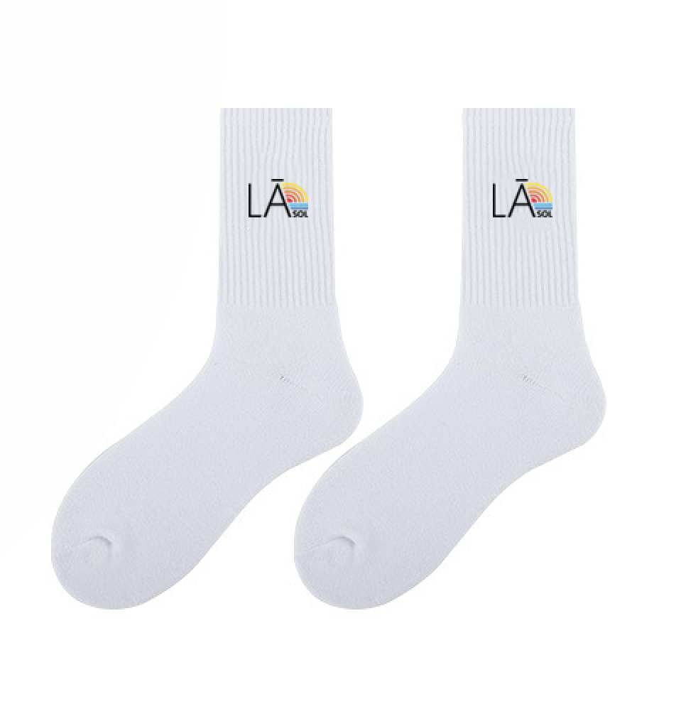 LA Sol SPF 30 Clear Zinc Mineral Sunscreen Socks 